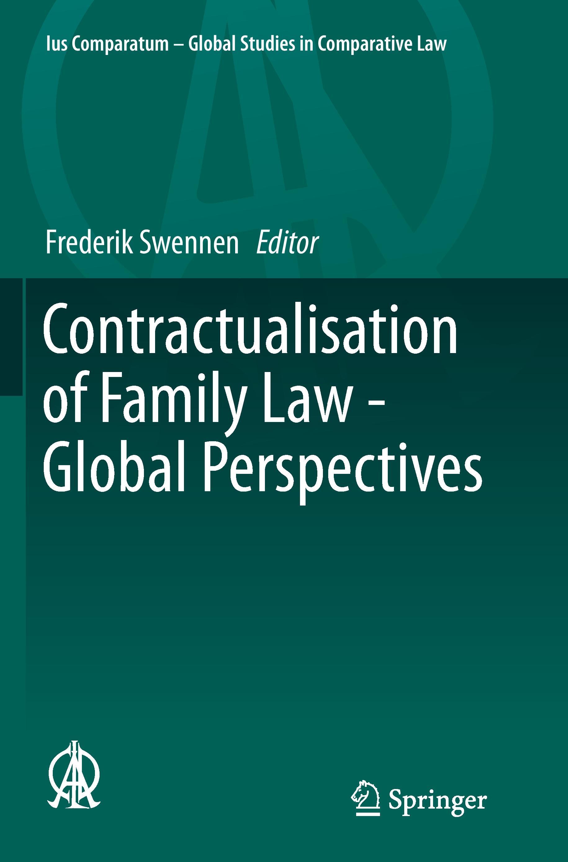 Vorderes Coverbild Contractualisation of Family Law - Global Perspectives