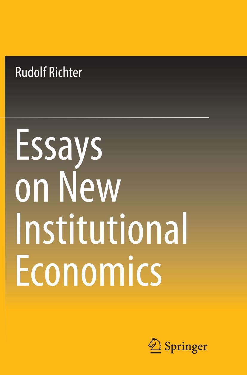Vorderes Coverbild Essays on New Institutional Economics