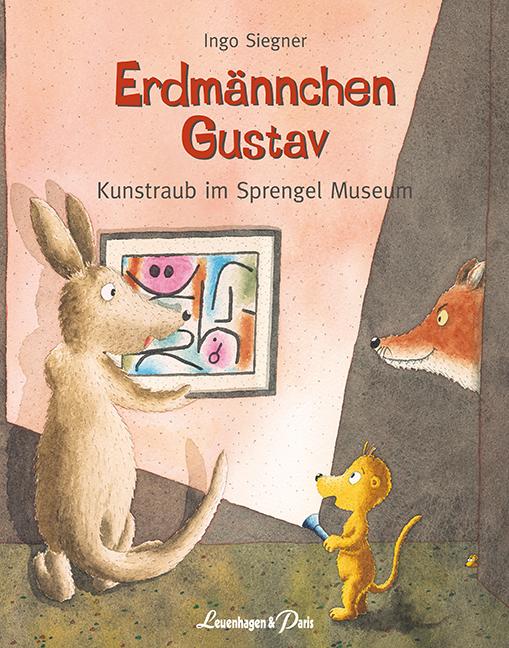 Vorderes Coverbild Erdmännchen Gustav - Kunstraub im Sprengel Museum