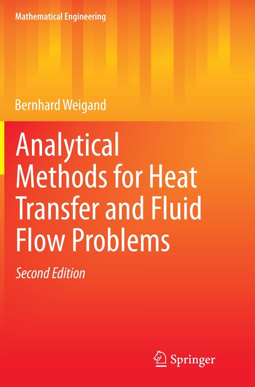 Vorderes Coverbild Analytical Methods for Heat Transfer and Fluid Flow Problems
