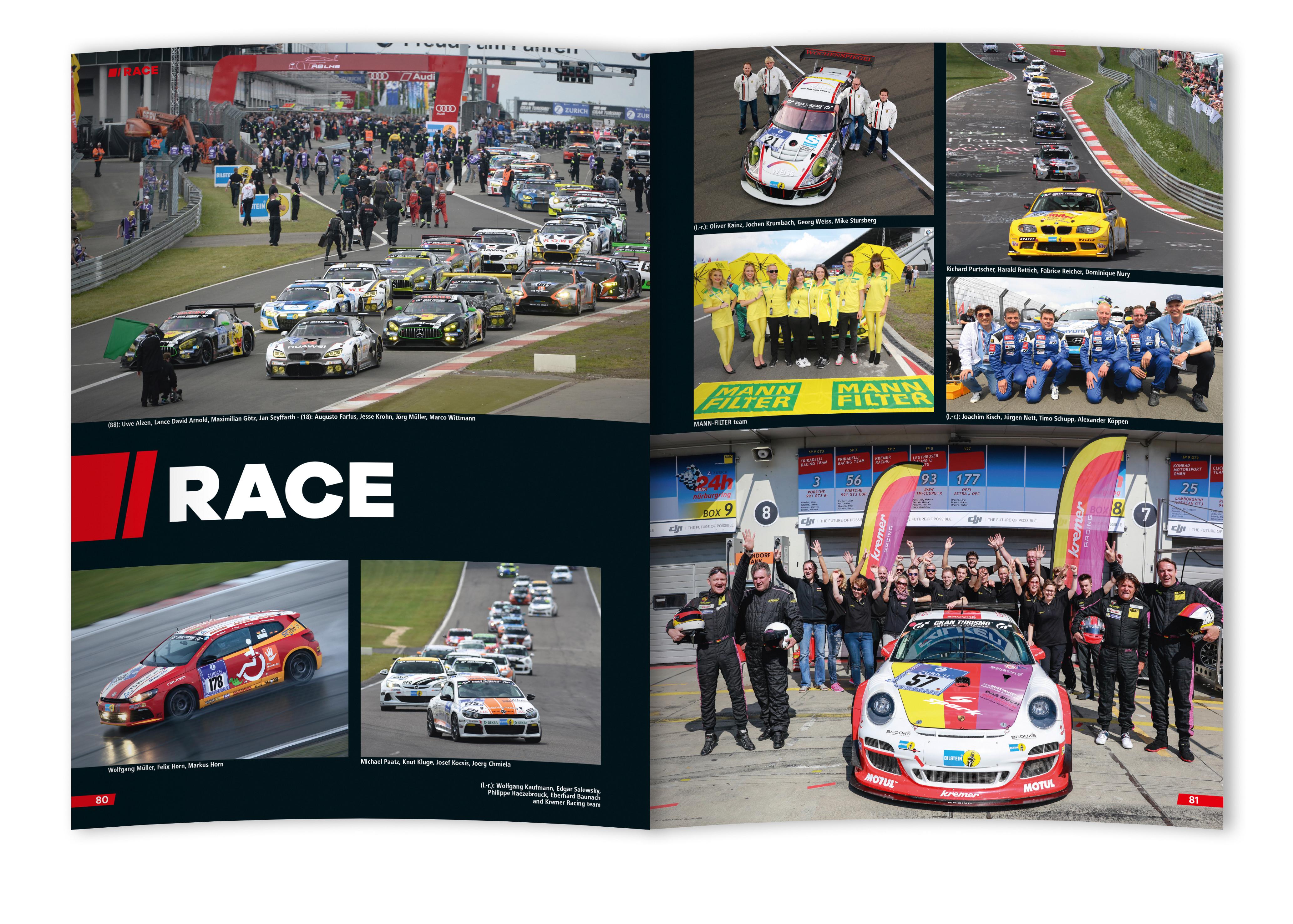 Beispielinhalt (Bild) 24 Stunden Nürburgring Nordschleife 2016