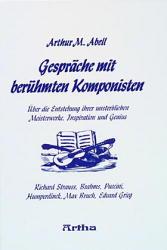 Vorderes Coverbild Gespräche mit berühmten Komponisten