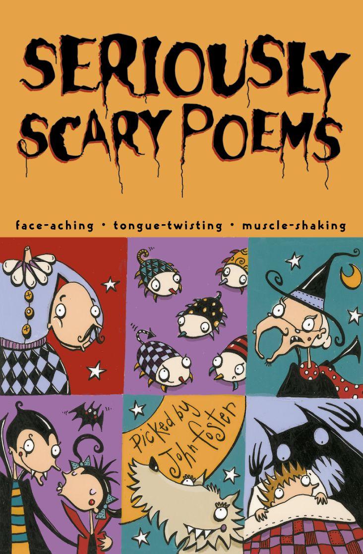 Vorderes Coverbild Seriously Scary Poems