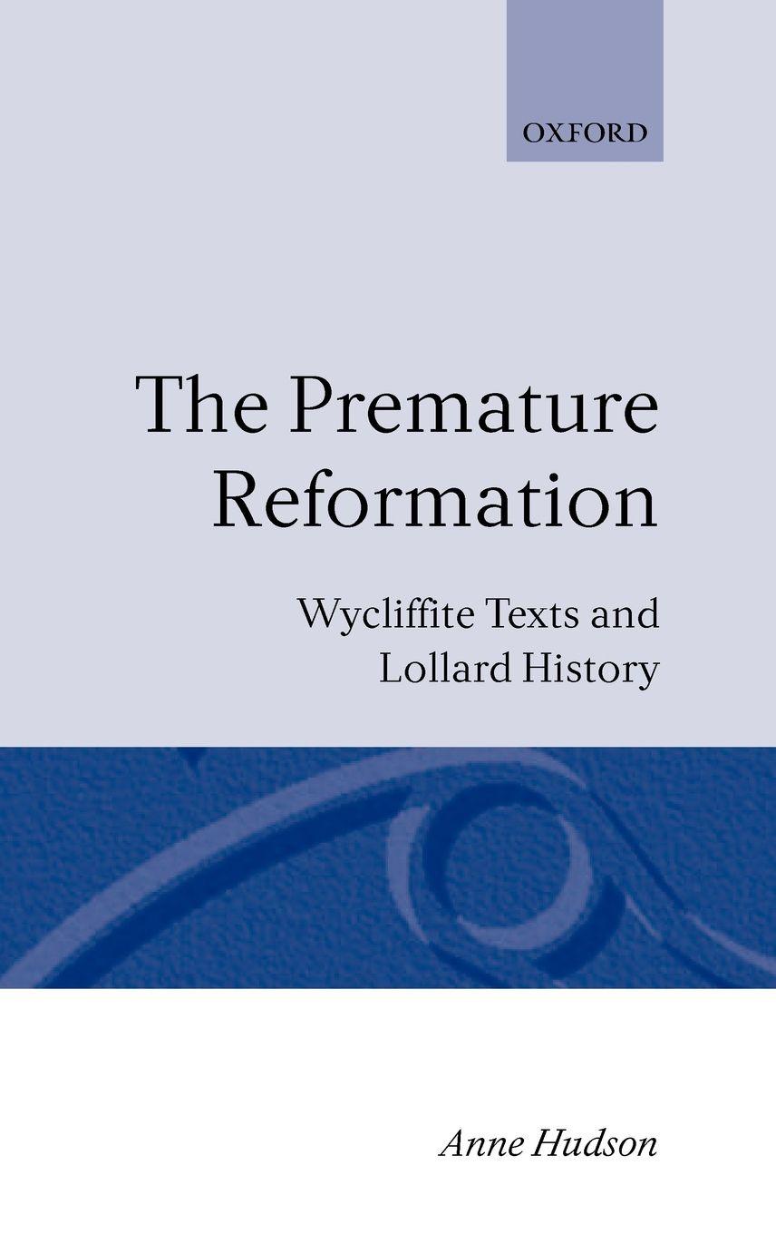 Vorderes Coverbild The Premature Reformation