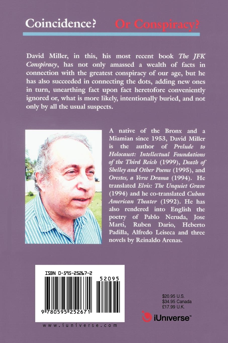 Rückseitencover The JFK Conspiracy