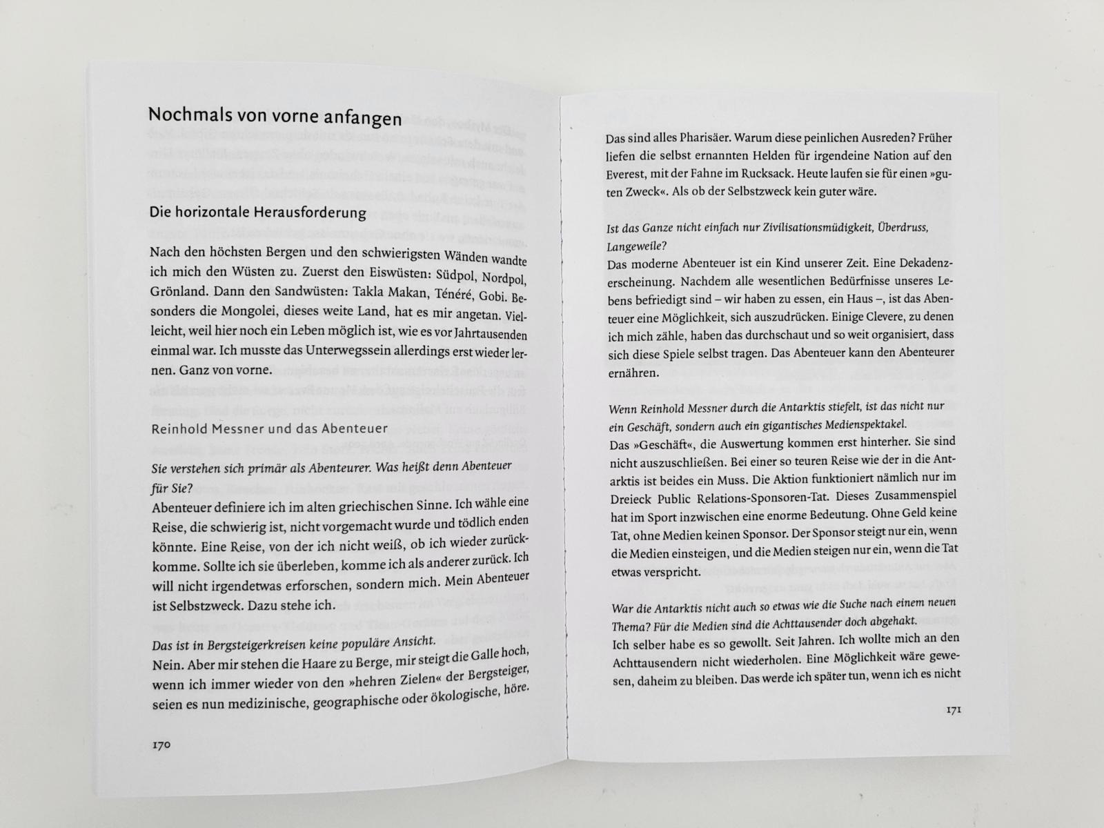 Beispielinhalt (Bild) Mein Weg