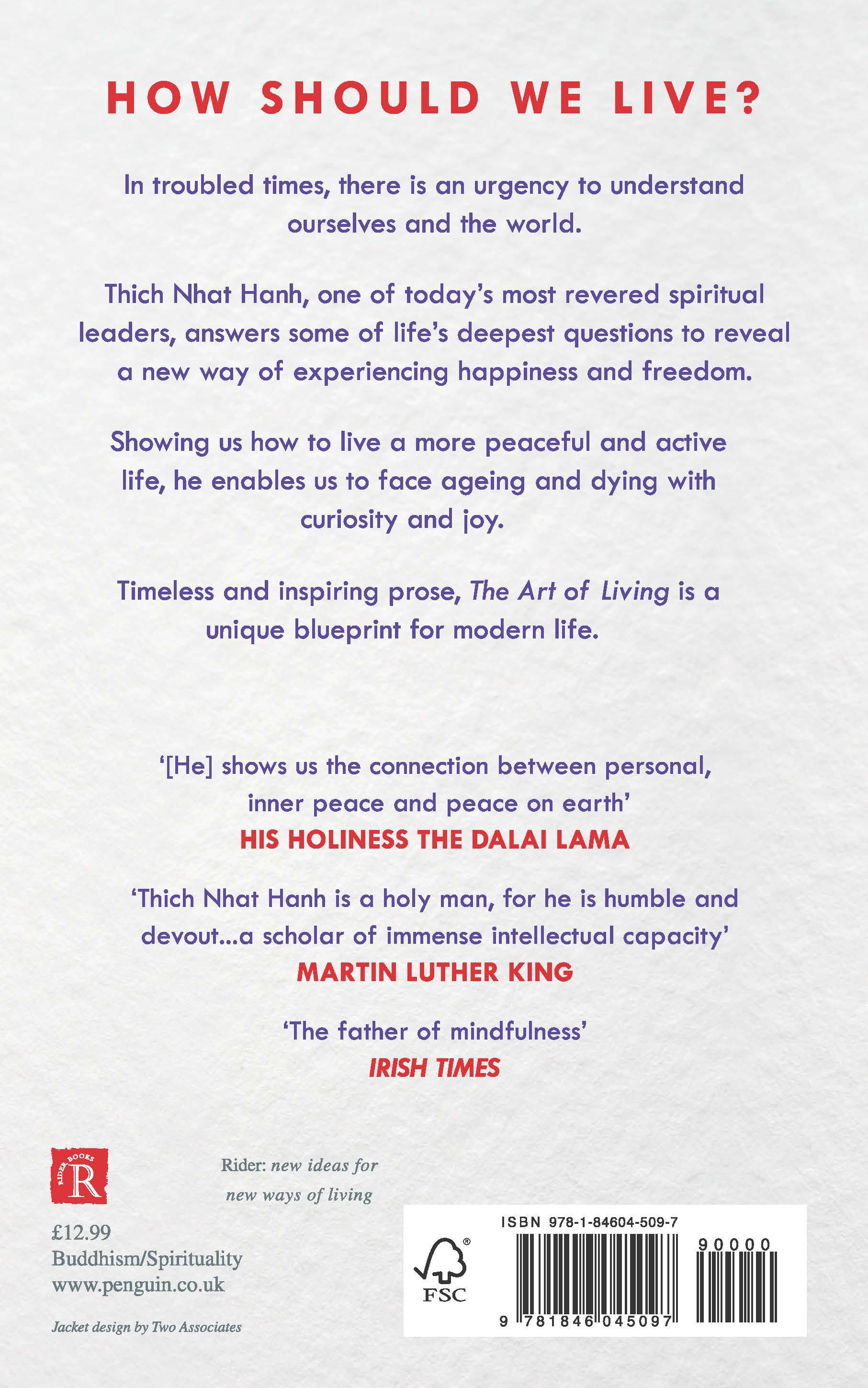 Rückseitencover The Art of Living