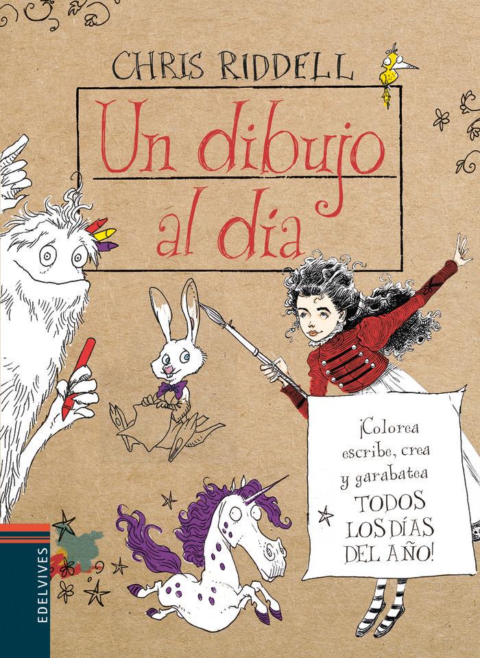 Vorderes Coverbild Un dibujo al día. Colorea, escribe, crea y garabatea todos los días del año