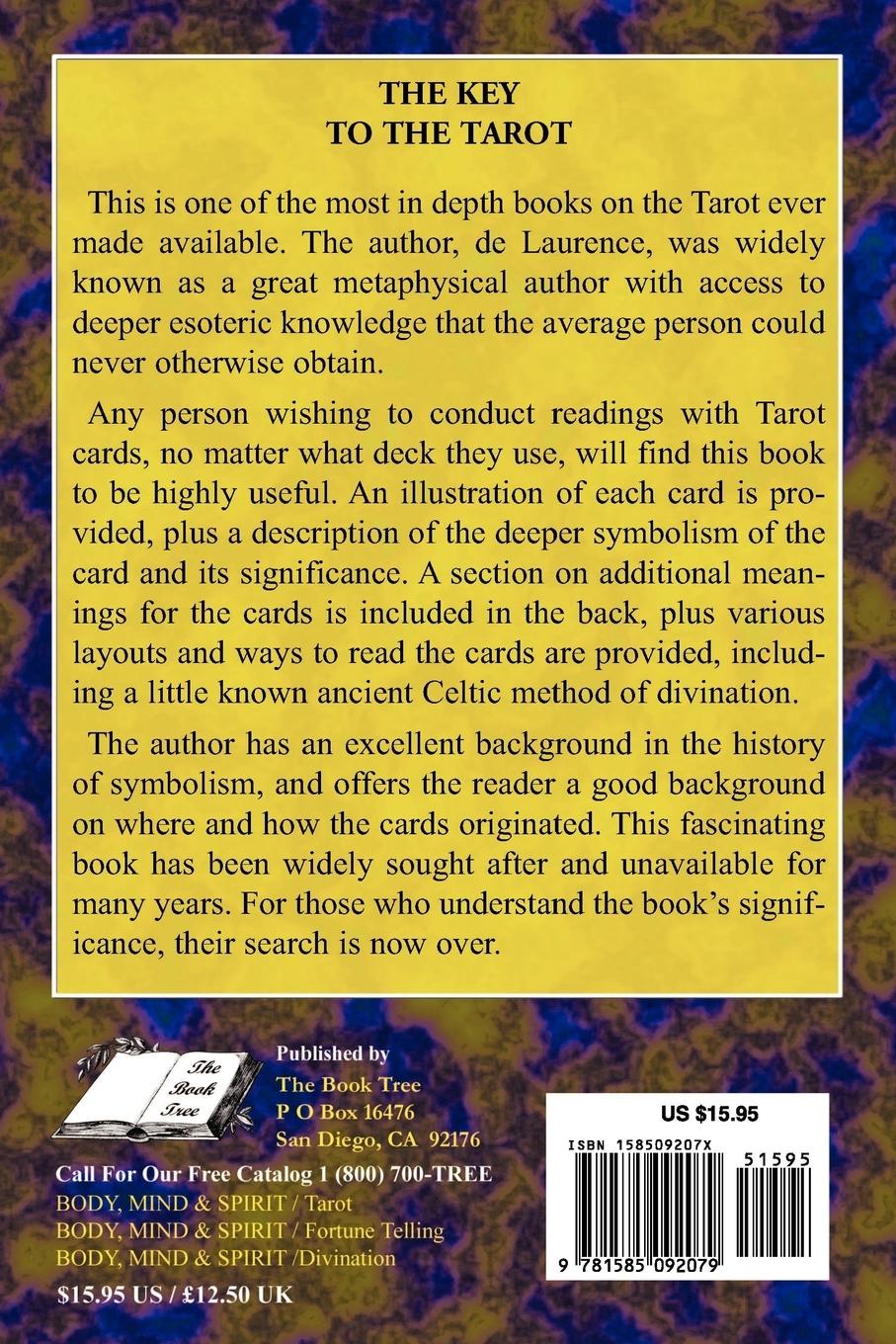 Rückseitencover The Key to the Tarot