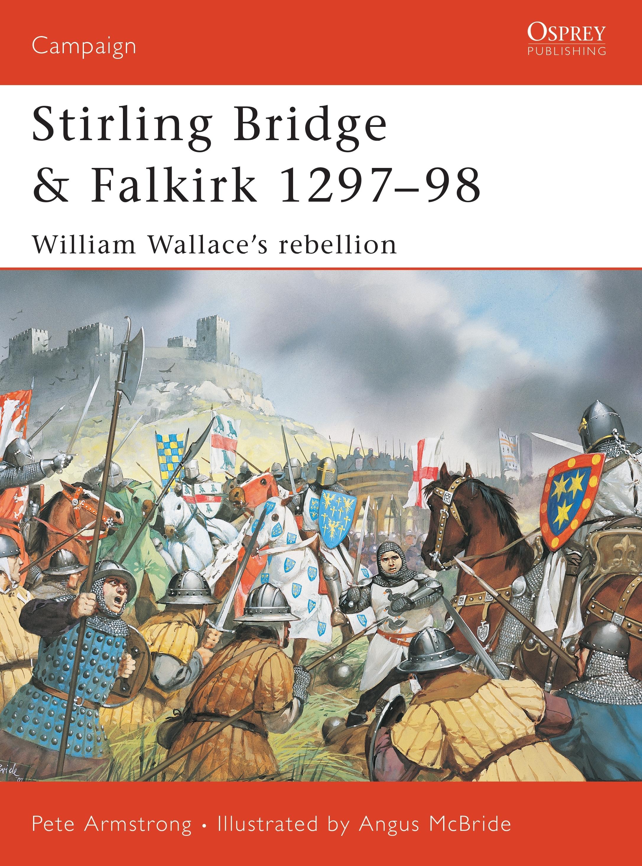 Vorderes Coverbild Stirling Bridge and Falkirk 1297-98