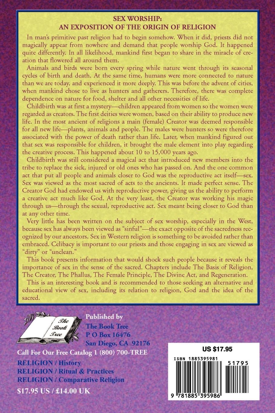 Rückseitencover Sex Worship