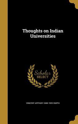 Vorderes Coverbild Thoughts on Indian Universities