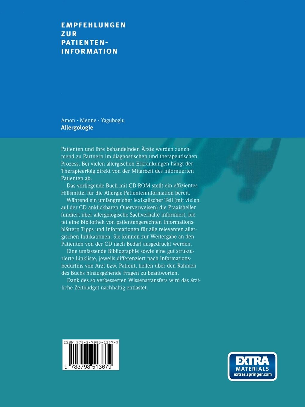 Rückseitencover Allergologie