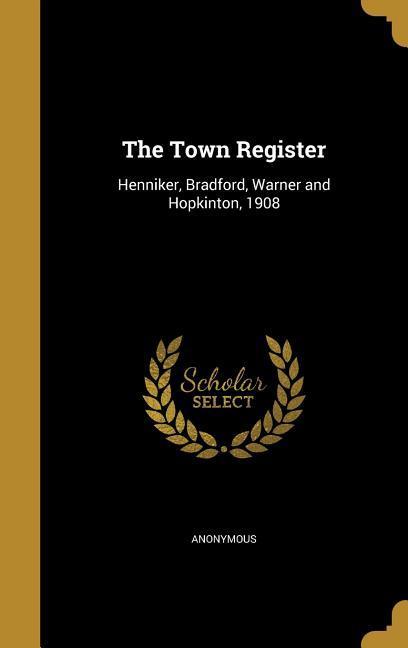 Vorderes Coverbild TOWN REGISTER
