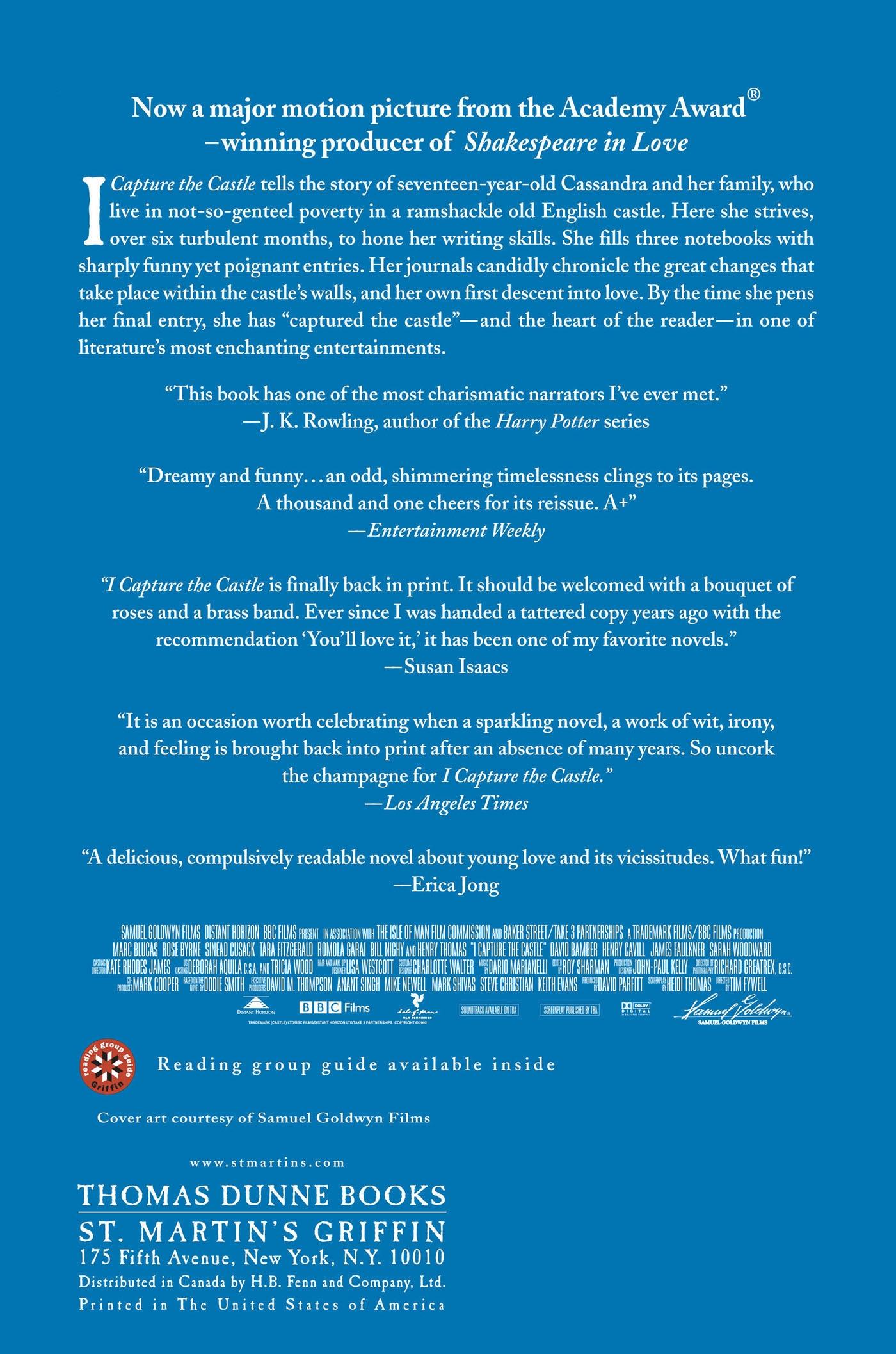 Rückseitencover I Capture the Castle