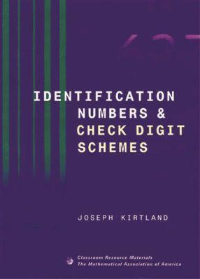 Vorderes Coverbild Identification Numbers and Check Digit Schemes