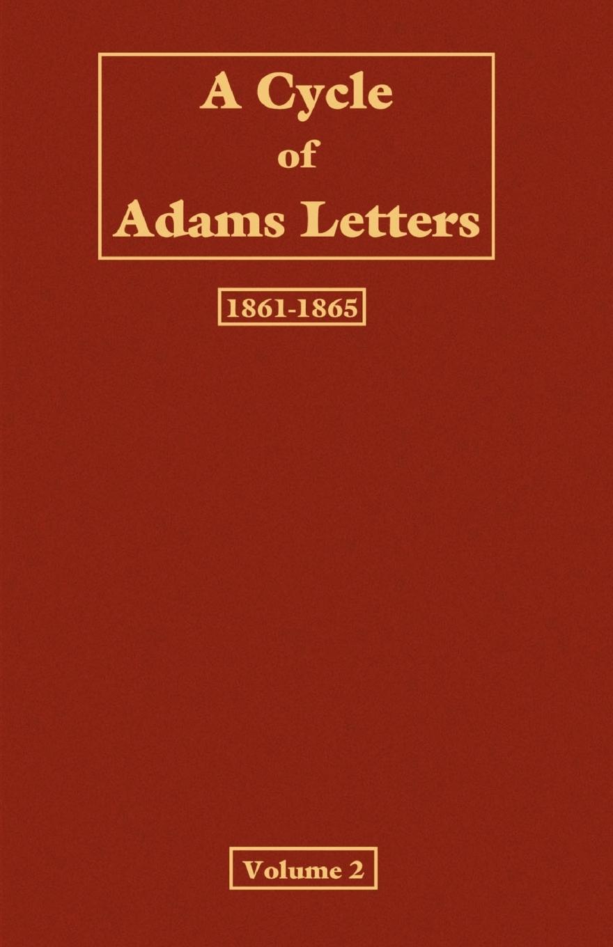 Vorderes Coverbild A Cycle of Adams letters - Volume 2