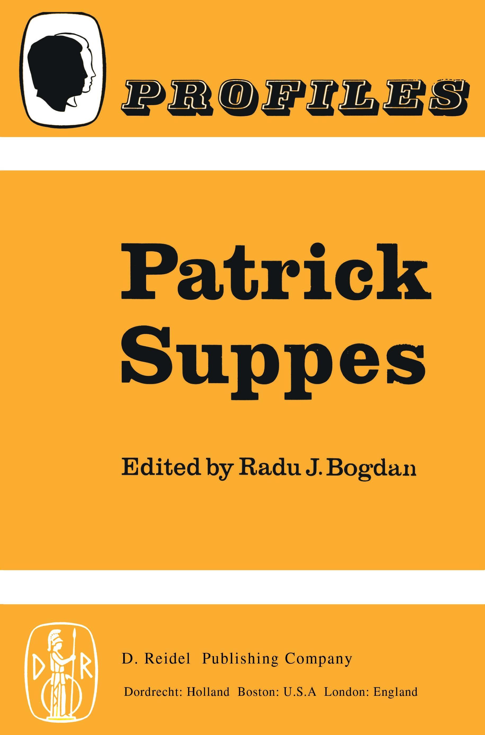 Vorderes Coverbild Patrick Suppes