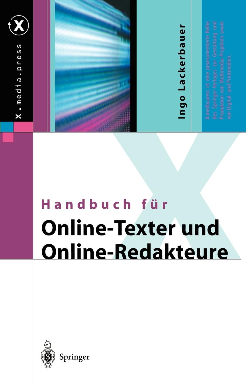 Vorderes Coverbild Handbuch für Online-Texter und Online-Redakteure