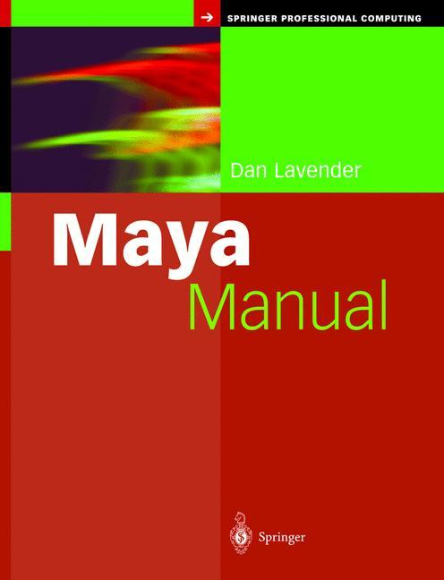 Vorderes Coverbild Maya Manual