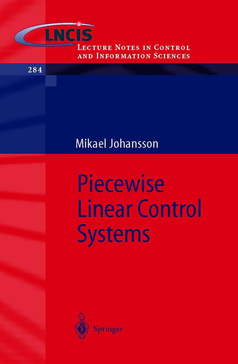 Vorderes Coverbild Piecewise Linear Control Systems