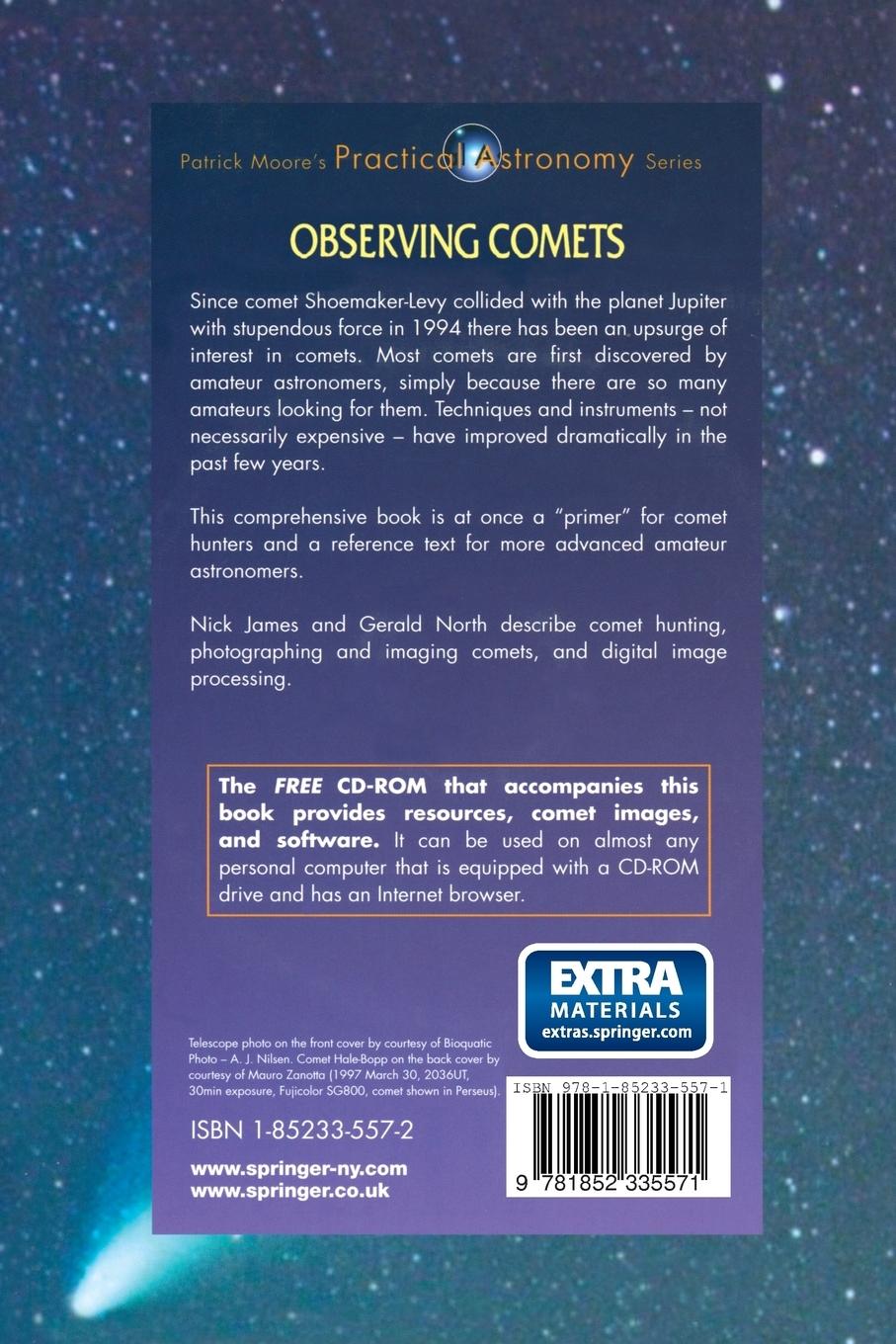 Rückseitencover Observing Comets