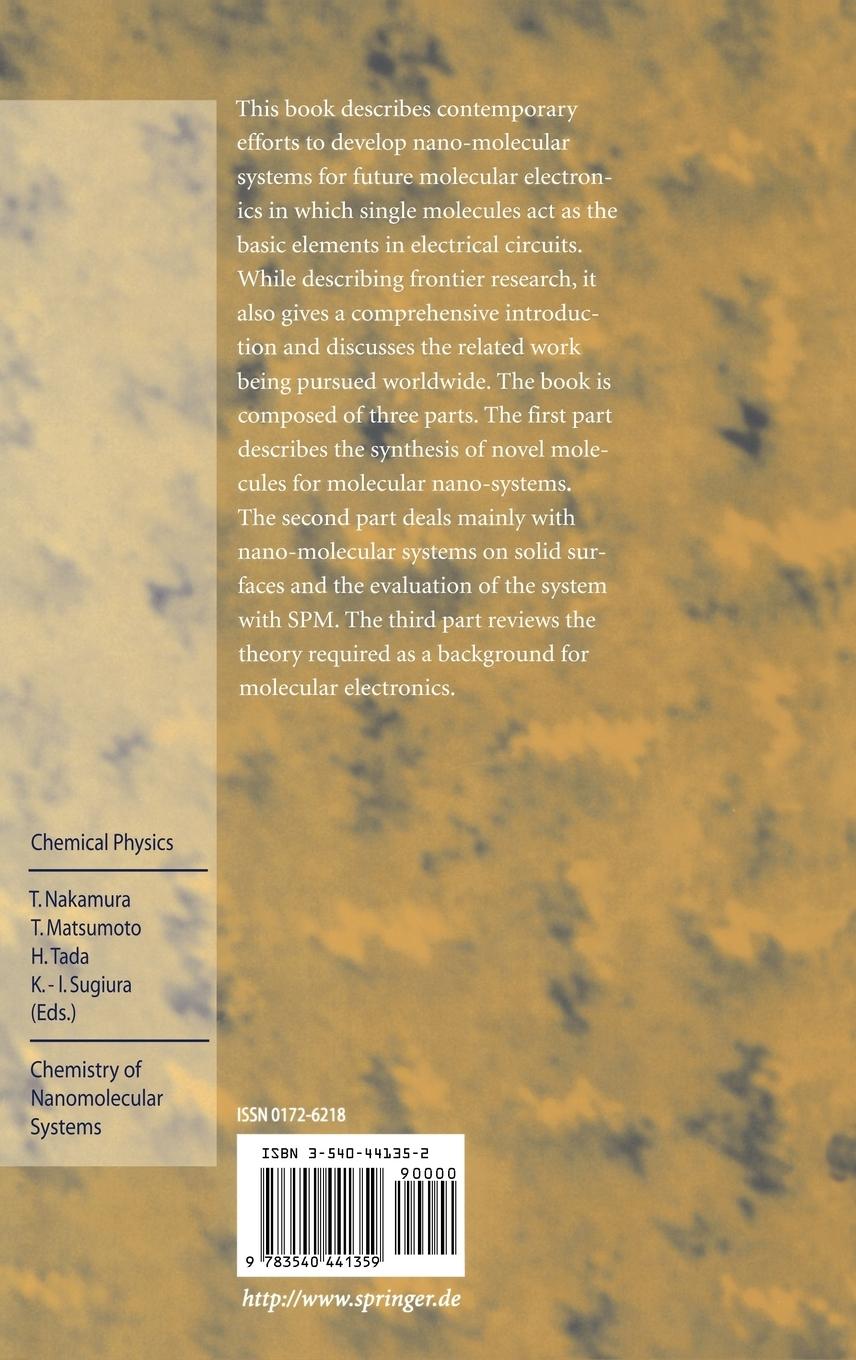 Rückseitencover Chemistry of Nanomolecular Systems