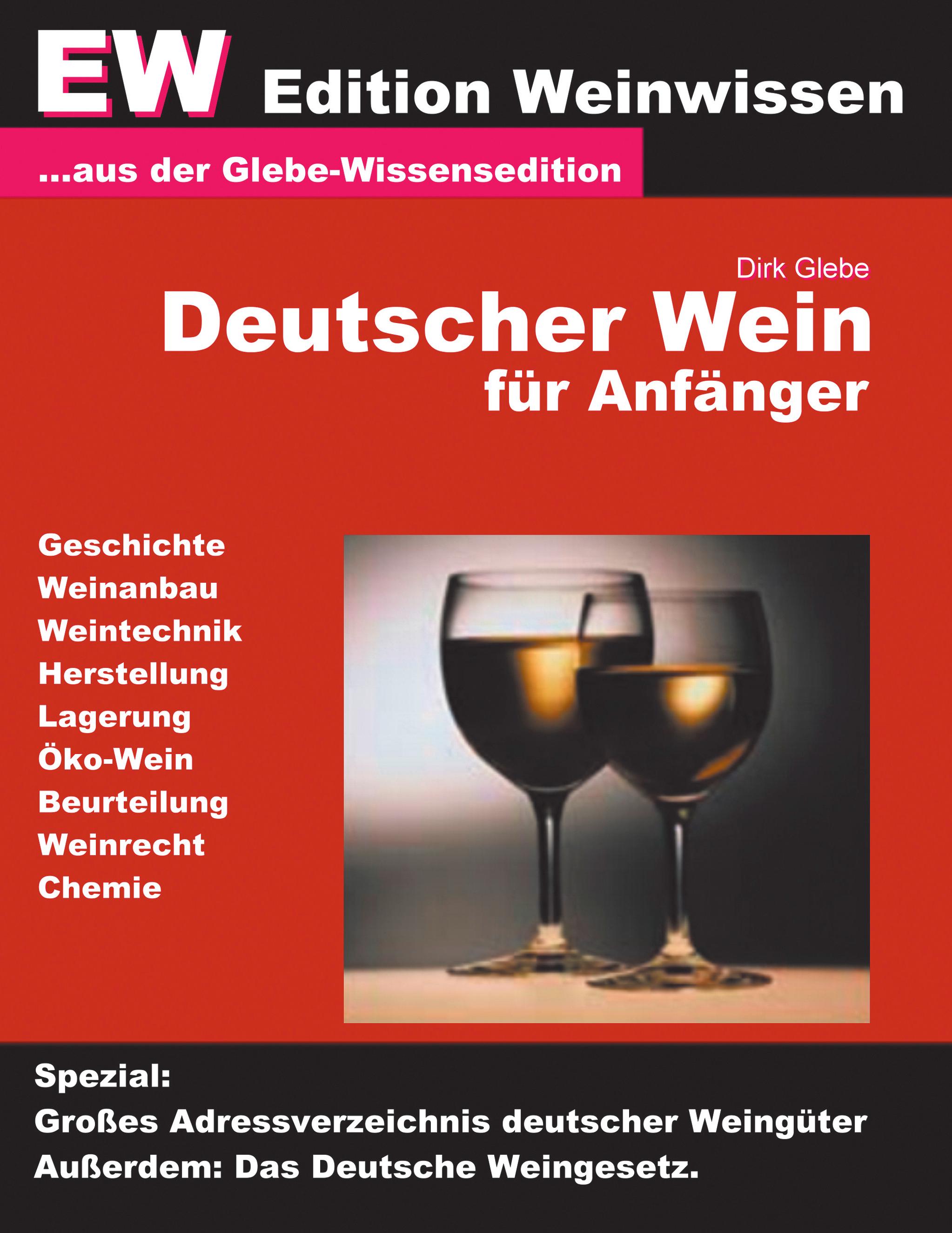 Vorderes Coverbild Deutscher Wein für Anfänger - EW Edtion Weinwissen