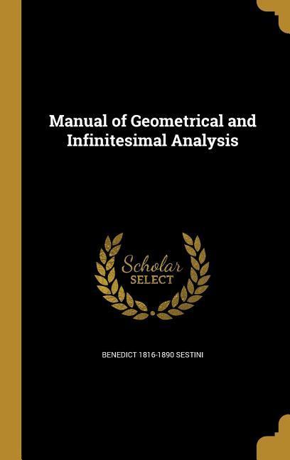 Vorderes Coverbild Manual of Geometrical and Infinitesimal Analysis