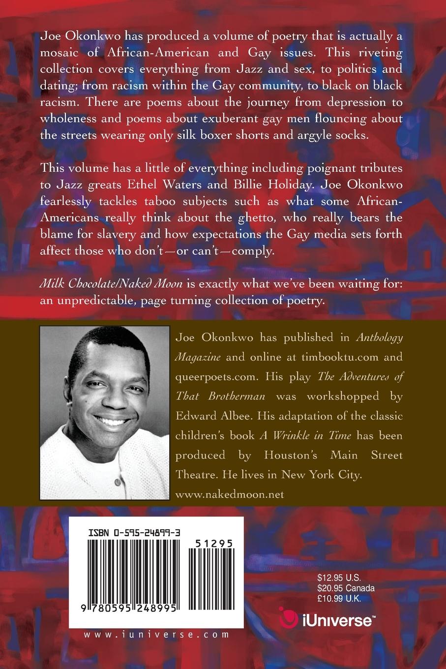 Rückseitencover Milk Chocolate Naked Moon