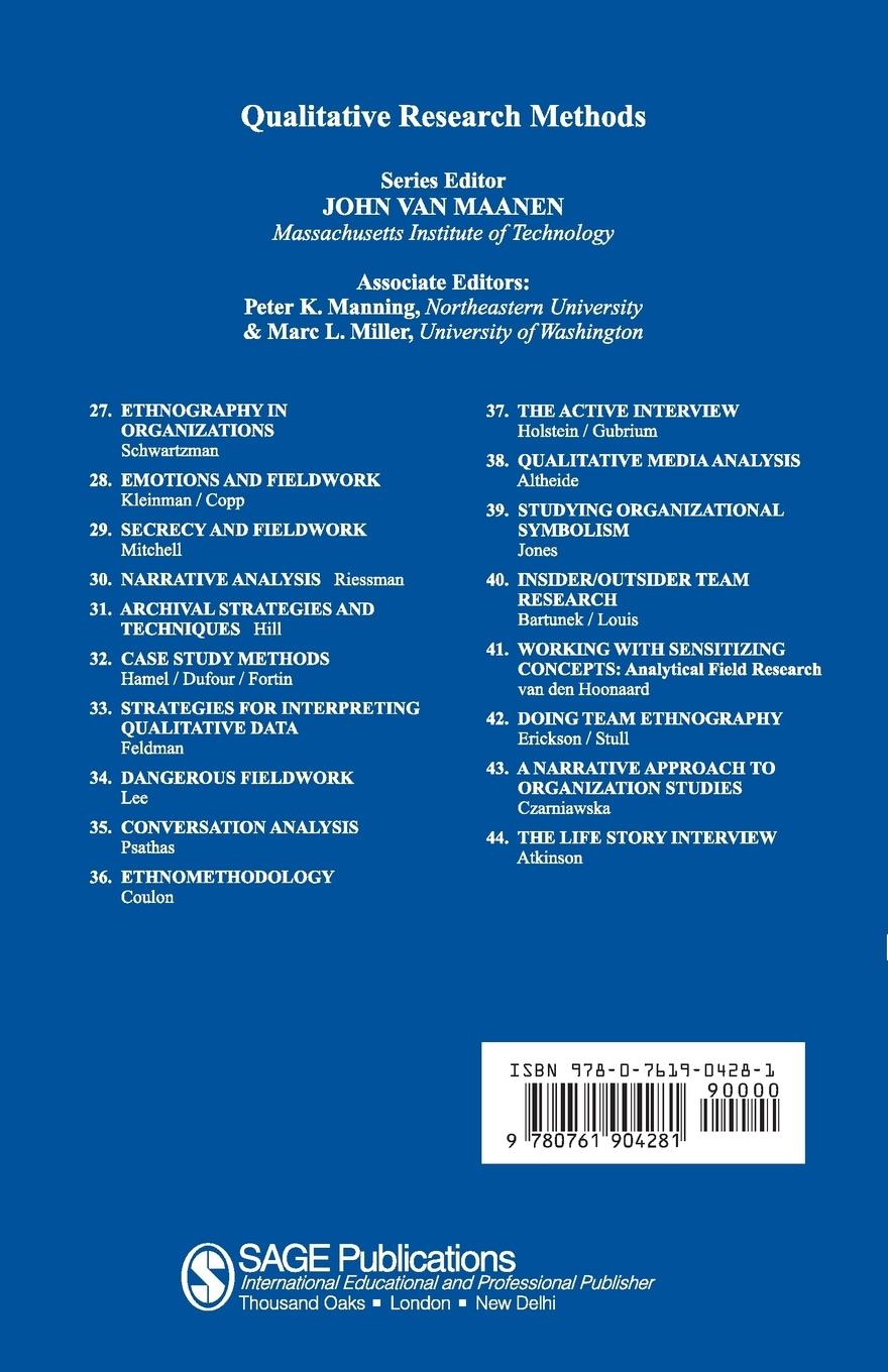 Rückseitencover The Life Story Interview