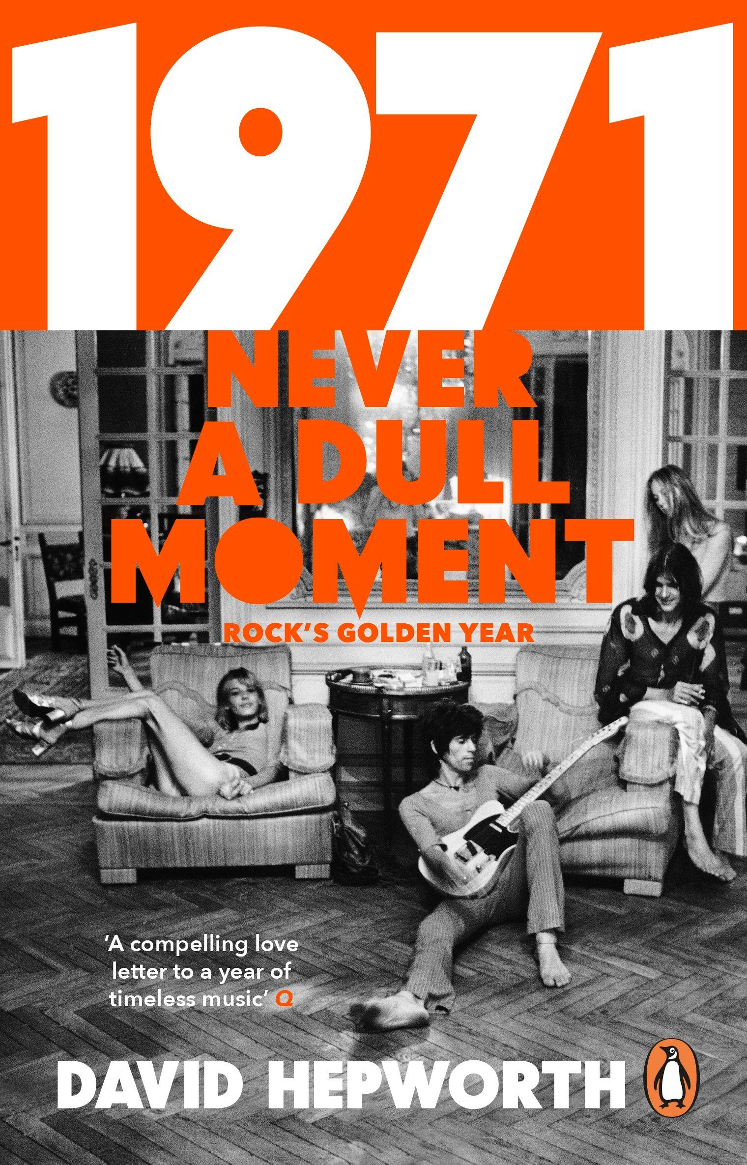 Vorderes Coverbild 1971 - Never a Dull Moment