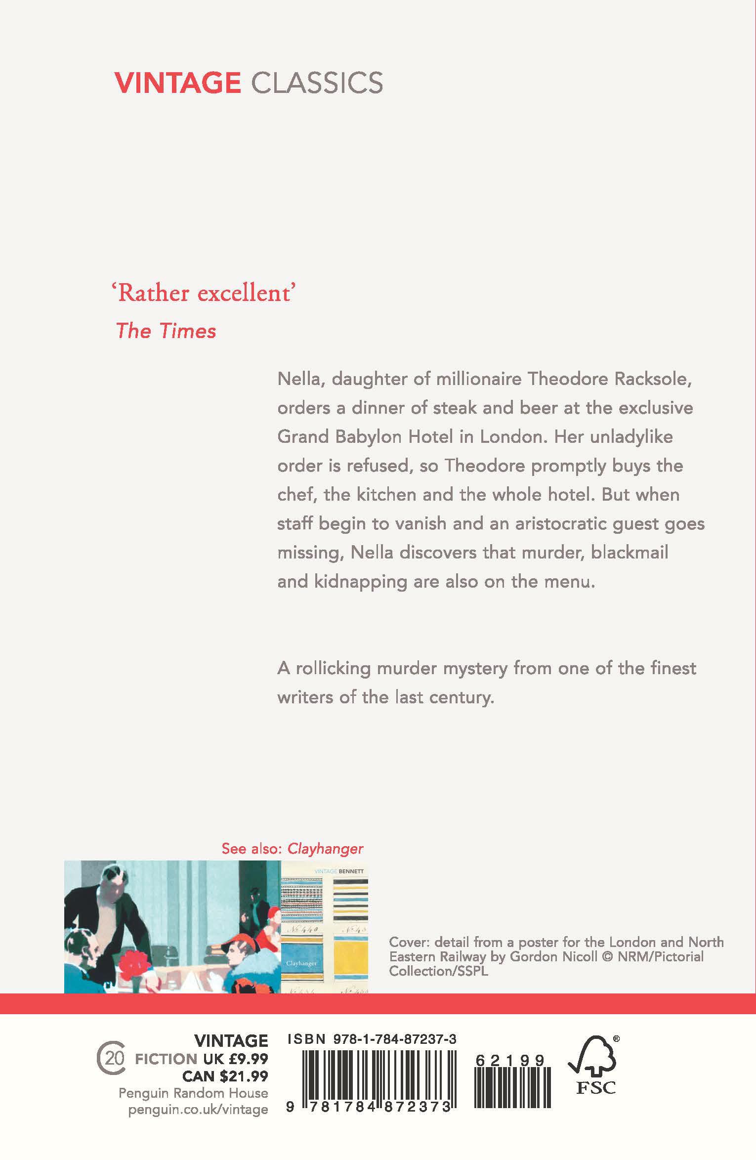 Rückseitencover The Grand Babylon Hotel