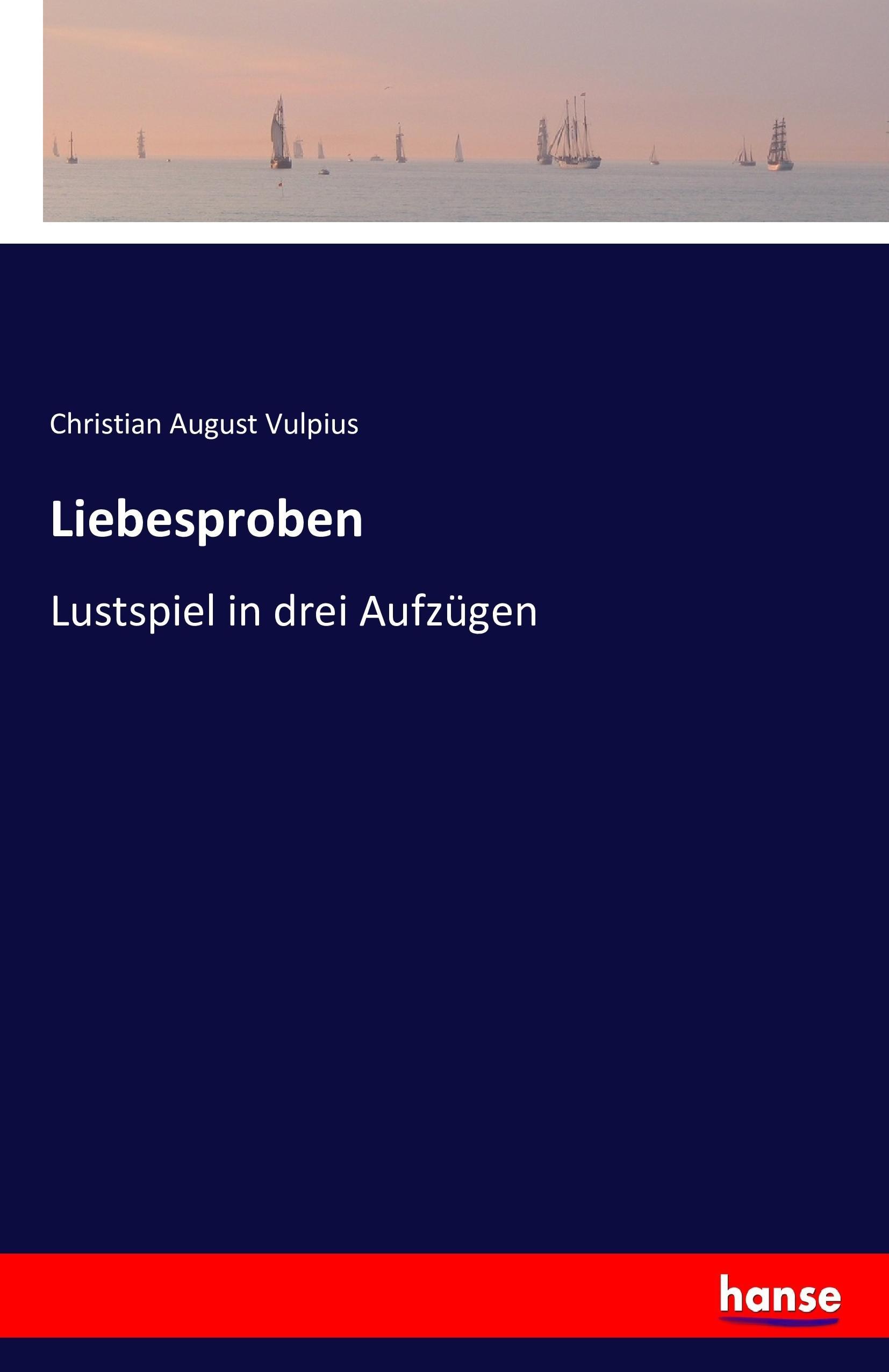Vorderes Coverbild Liebesproben