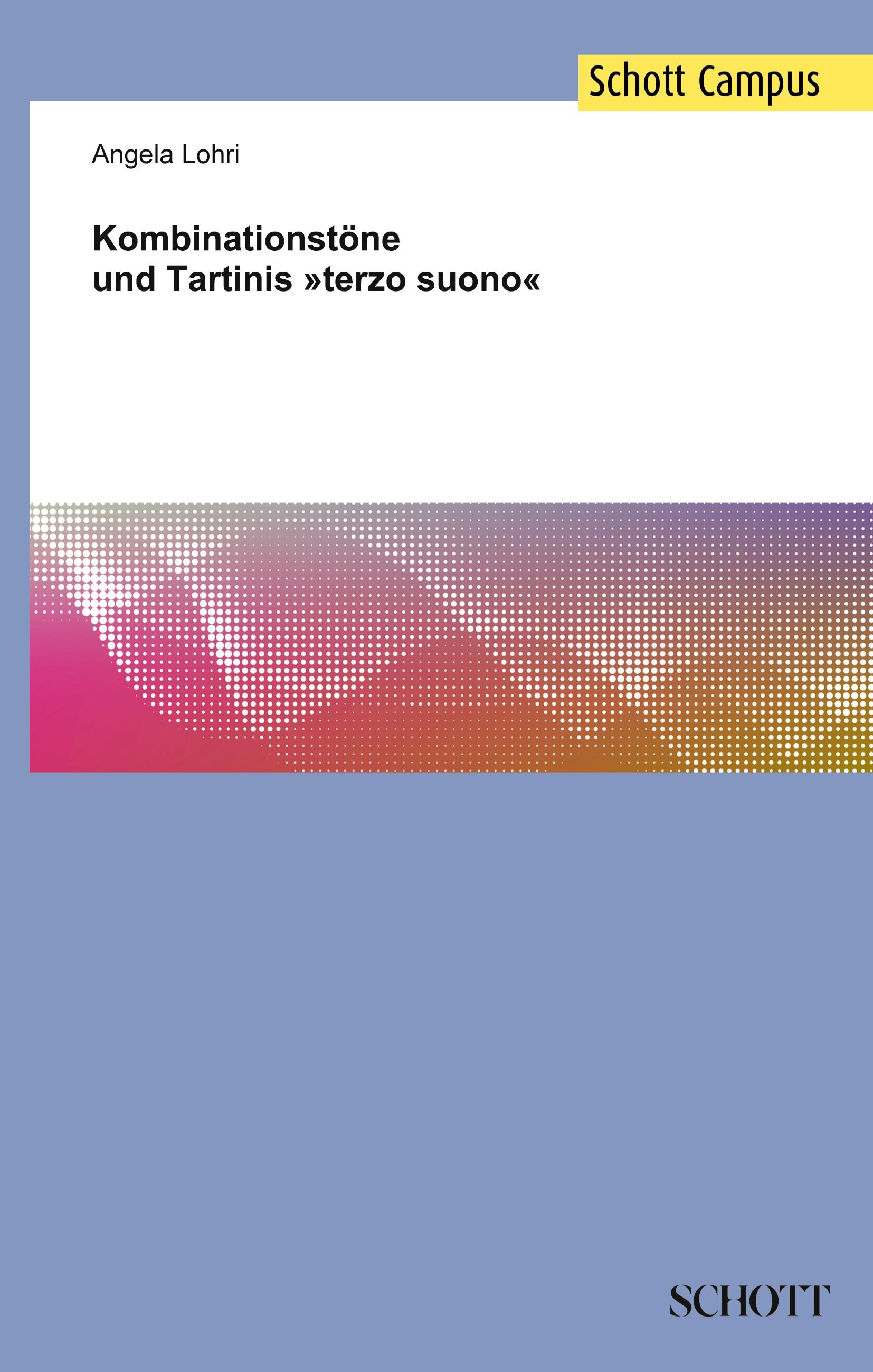 Vorderes Coverbild Kombinationstöne und Tartinis 'terzo suono'