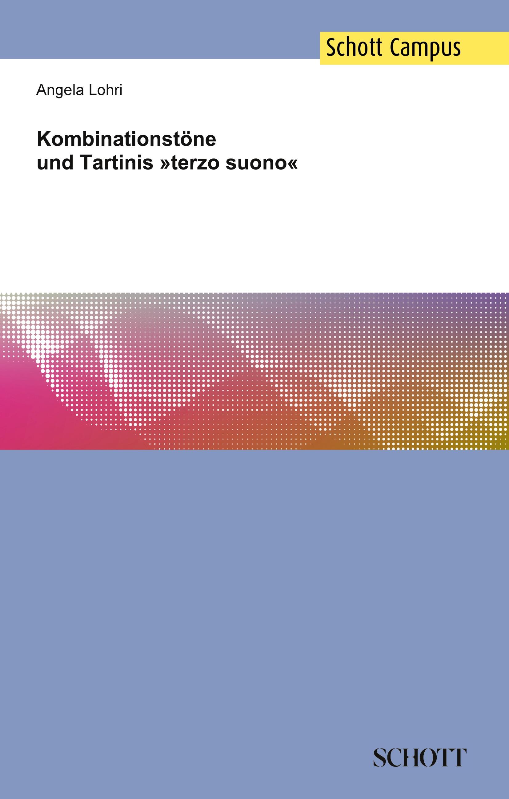 Vorderes Coverbild Kombinationstöne und Tartinis 'terzo suono'