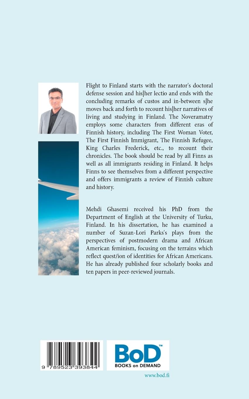 Rückseitencover Flight to Finland: A Noveramatry