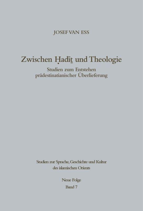 Vorderes Coverbild Zwischen Hadit und Theologie