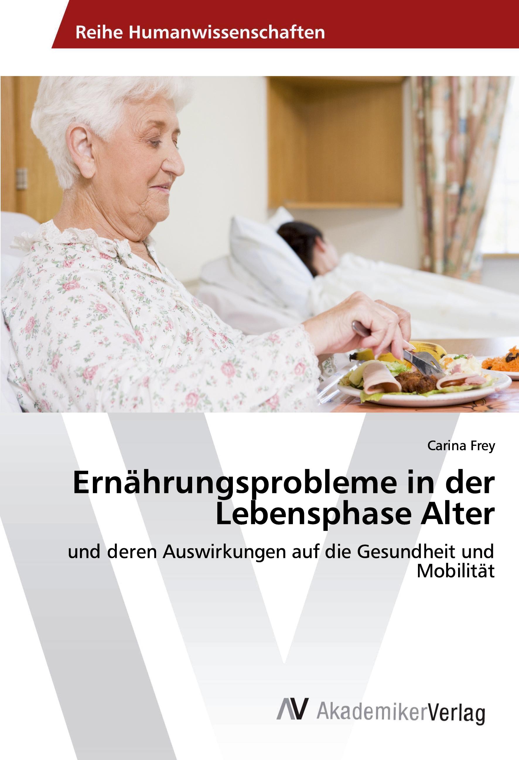 Vorderes Coverbild Ernährungsprobleme in der Lebensphase Alter