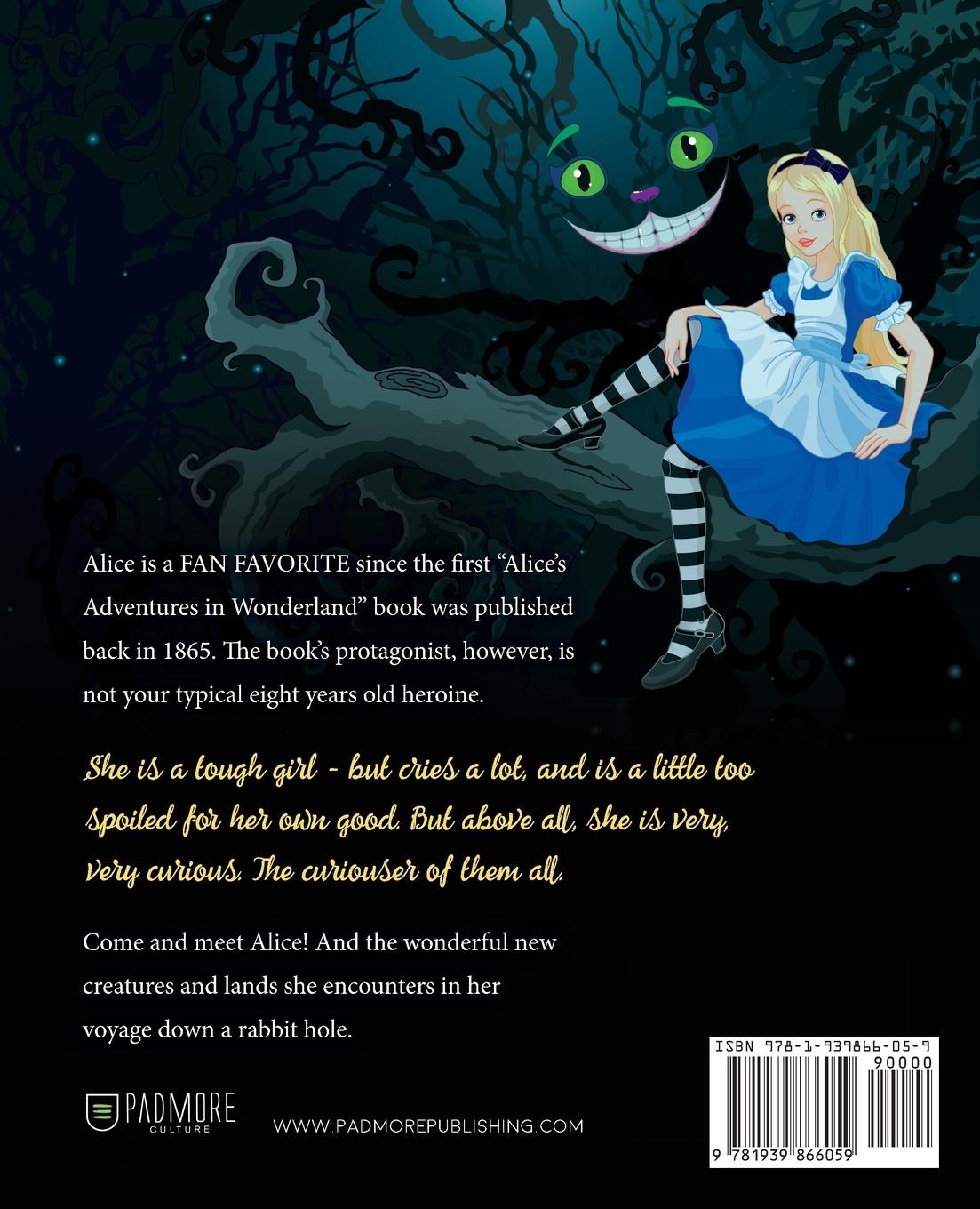 Rückseitencover Alice in Wonderland