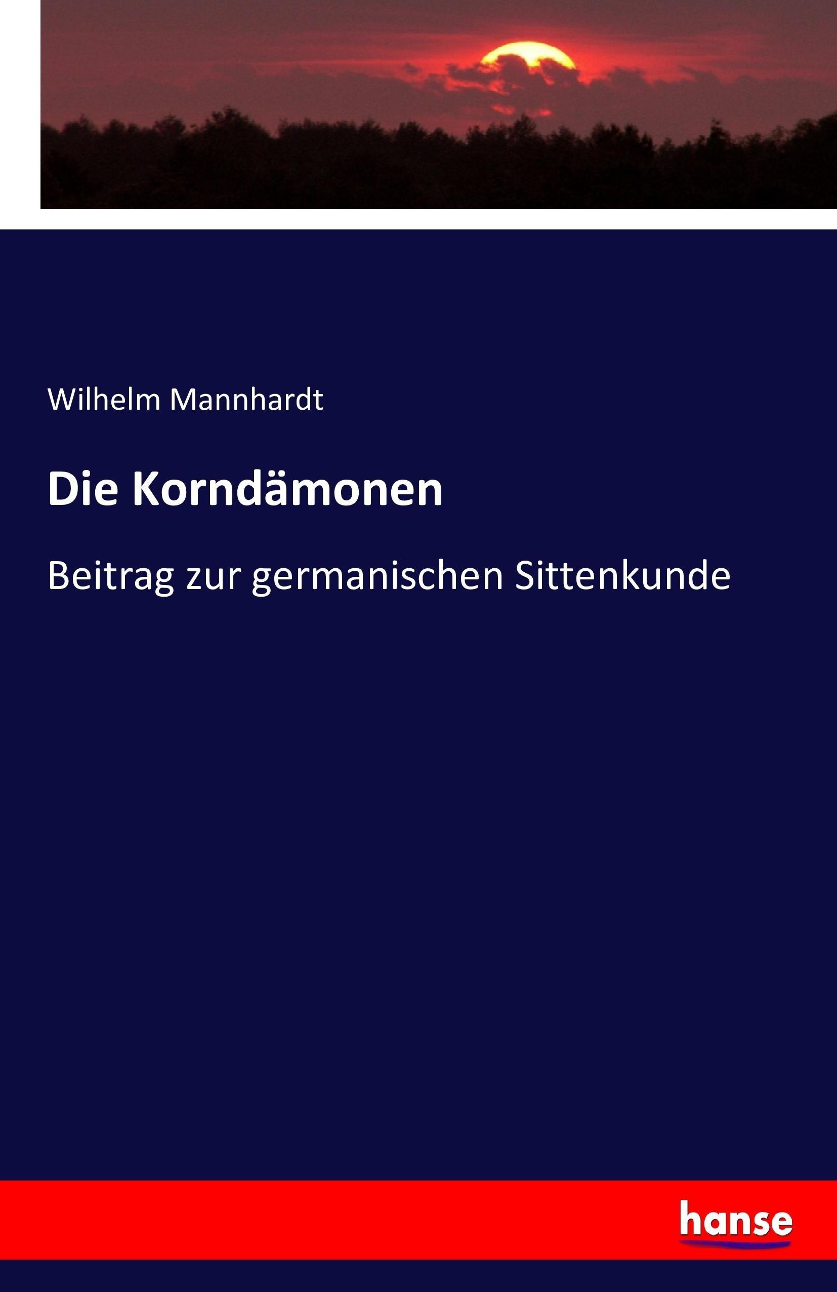 Vorderes Coverbild Die Korndämonen