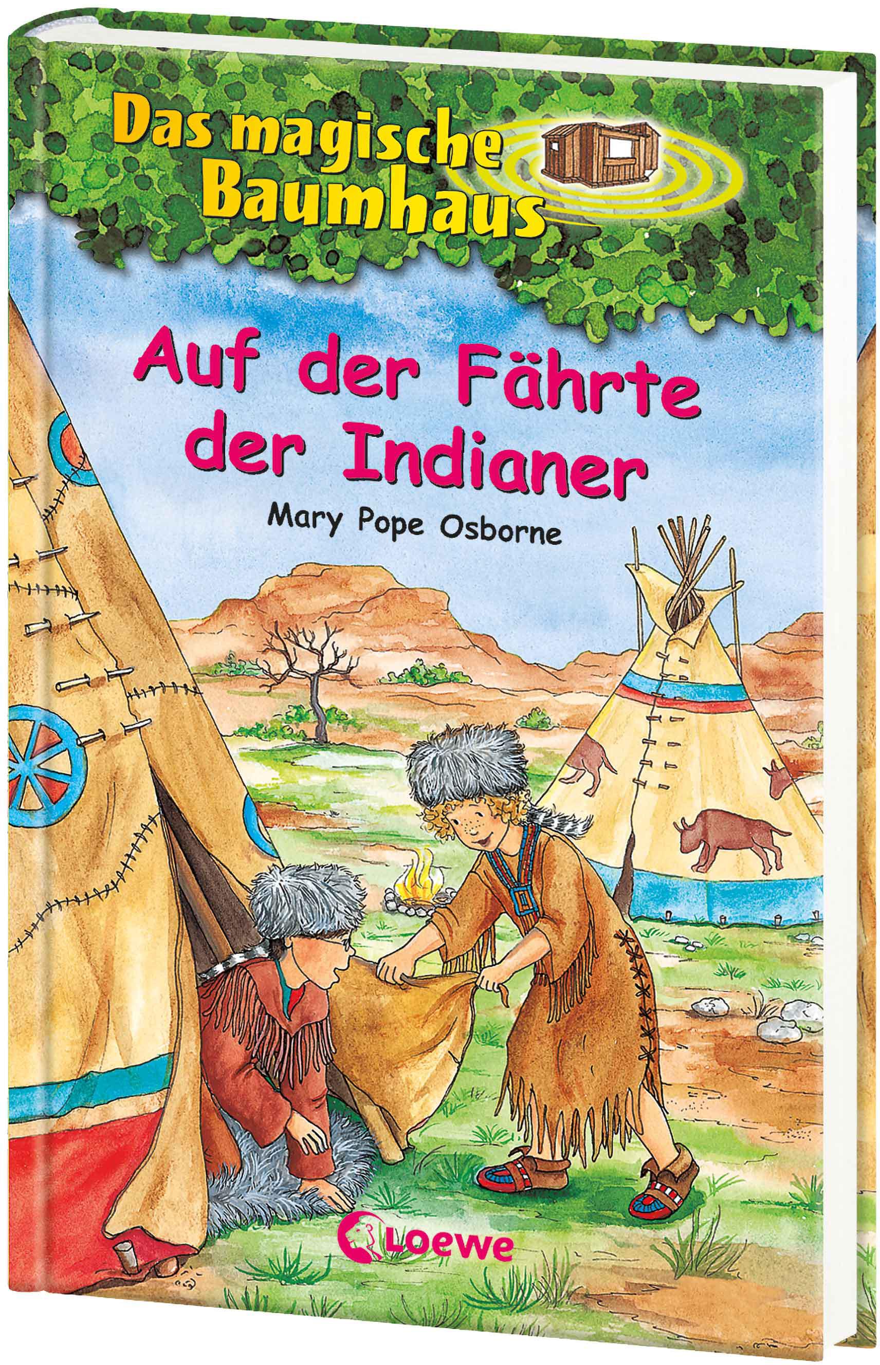 Vorderes Coverbild Das magische Baumhaus 16. Auf der Fährte der Indianer