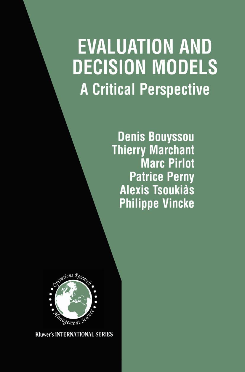 Vorderes Coverbild Evaluation and Decision Models
