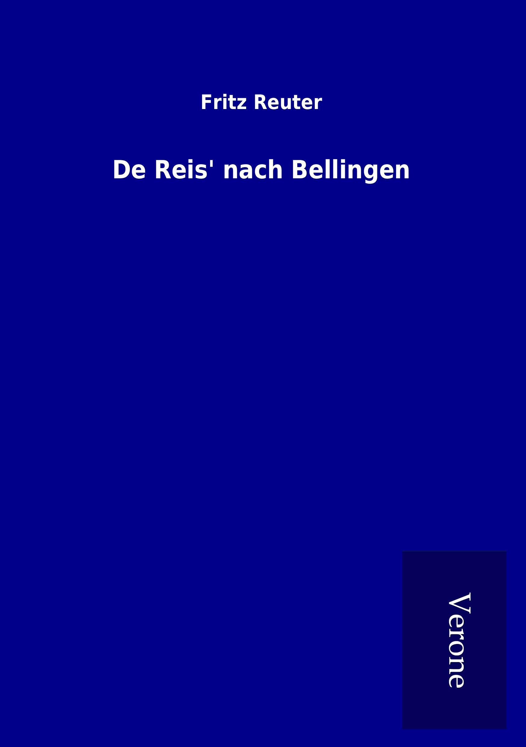 Vorderes Coverbild De Reis' nach Bellingen