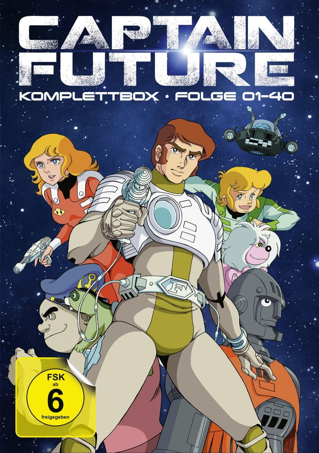 Vorderes Coverbild Captain Future Komplettbox