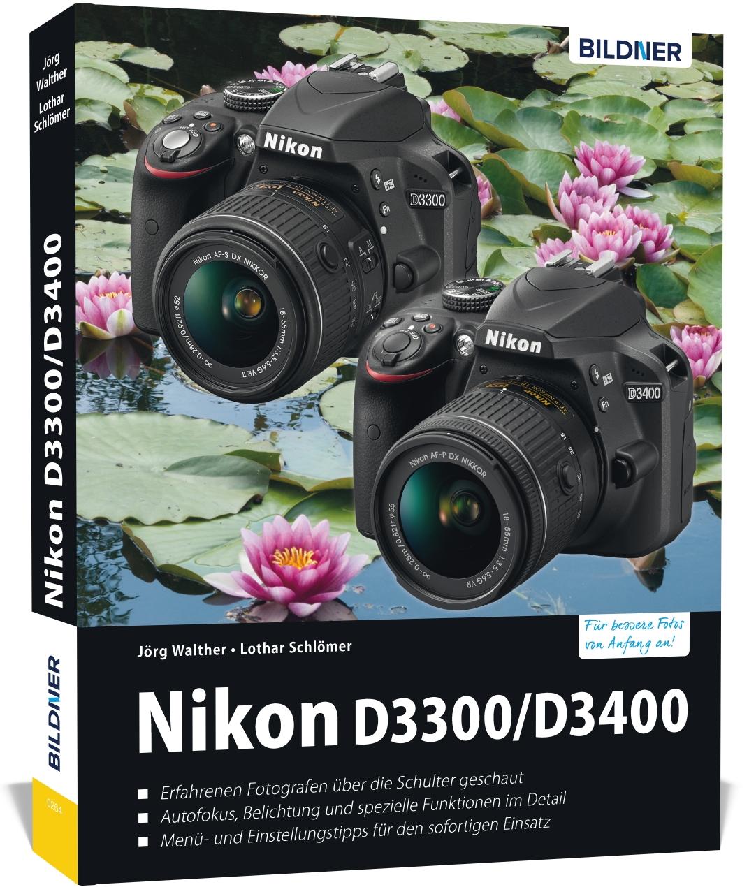 Vorderes Coverbild Nikon D3300 / D3400