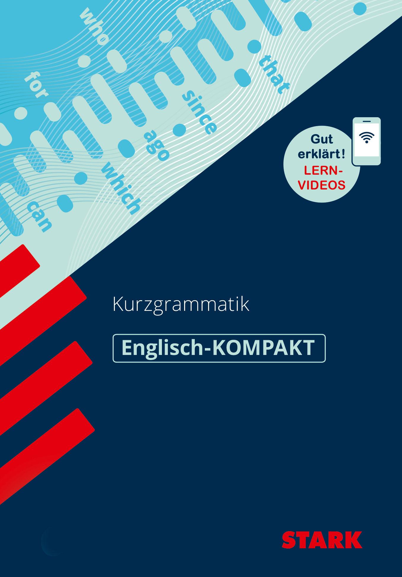 Vorderes Coverbild Kompakt-Wissen Gymnasium - Englisch Kurzgrammatik mit Videoanreicherung