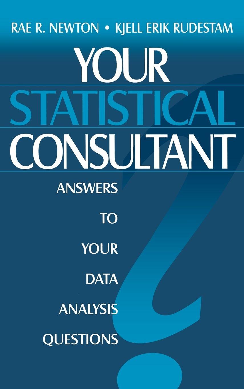 Vorderes Coverbild Your Statistical Consultant
