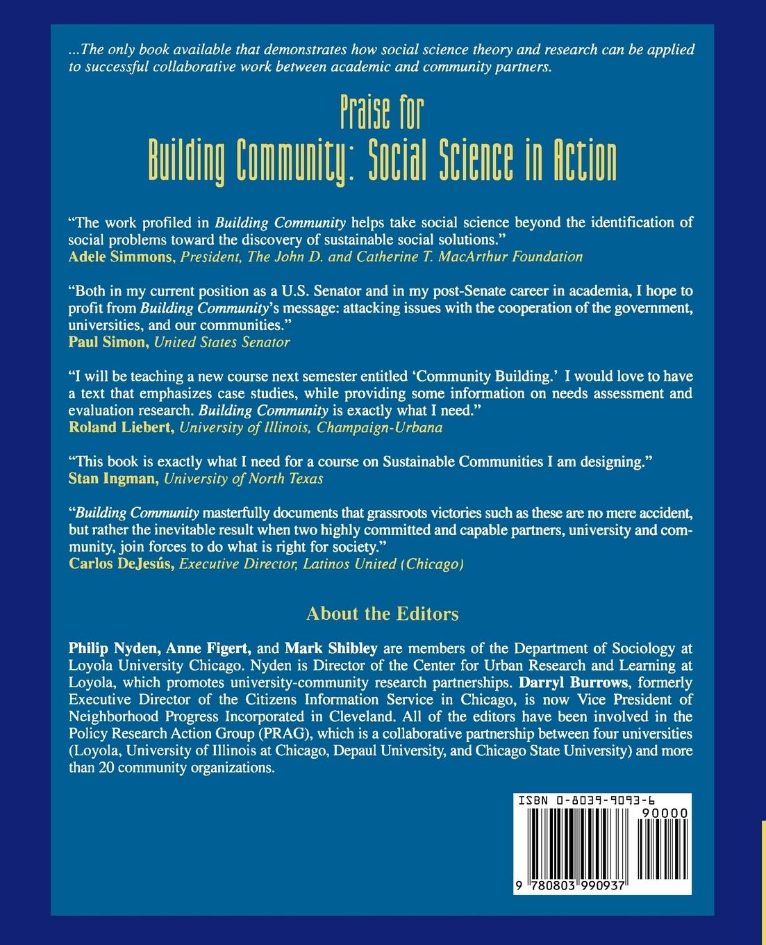 Rückseitencover Building Community