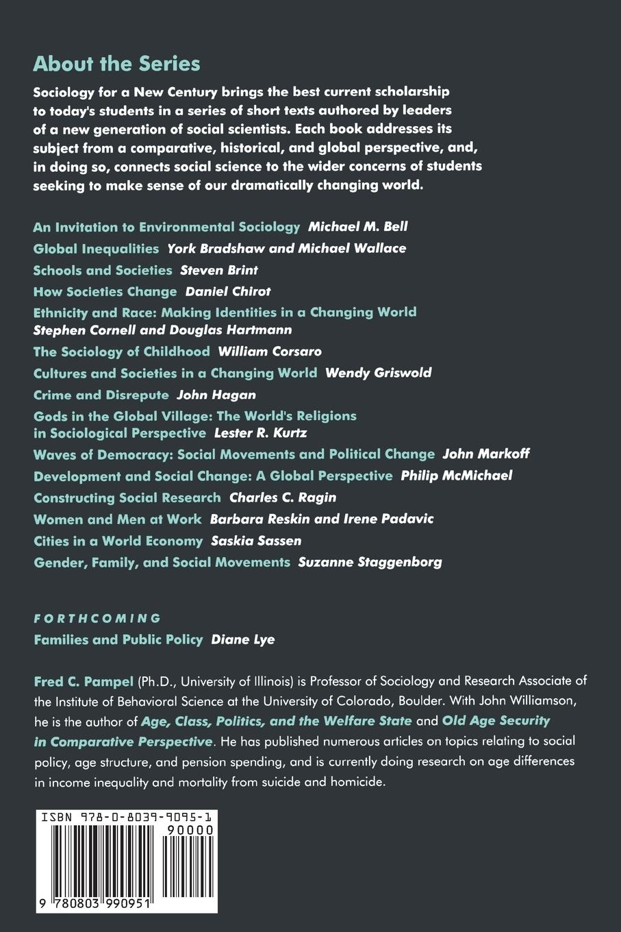 Rückseitencover Aging, Social Inequality, and Public Policy